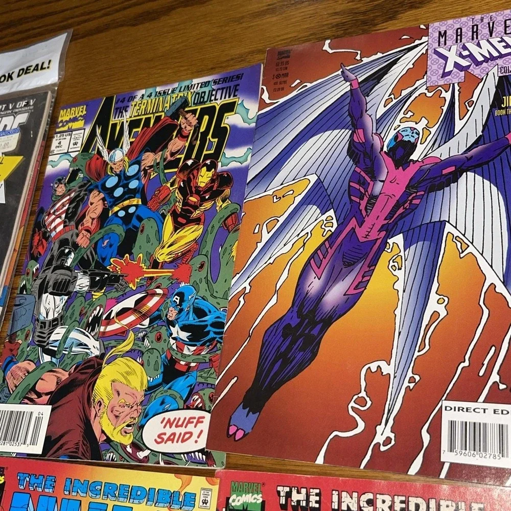 Marvel Comics 1990s Fantastic Four Cable Hulk X-men Avengers Lot Of 19